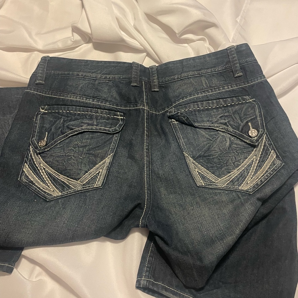 Stylish Indigo Slim Fit Jeans for Men - Picture 3 of 12